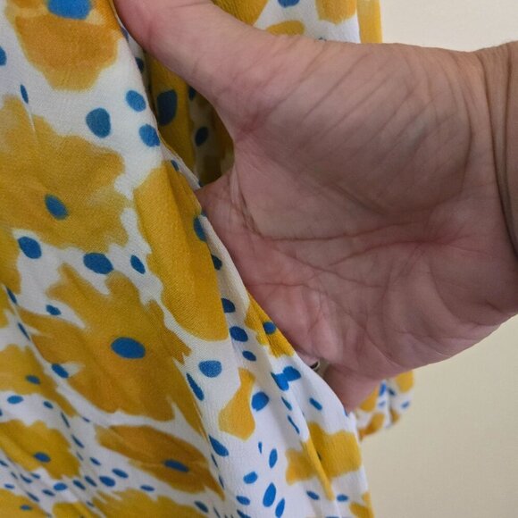 Vera For Anthropologie Buttercup Mini Dress Size XS - Picture 7 of 11